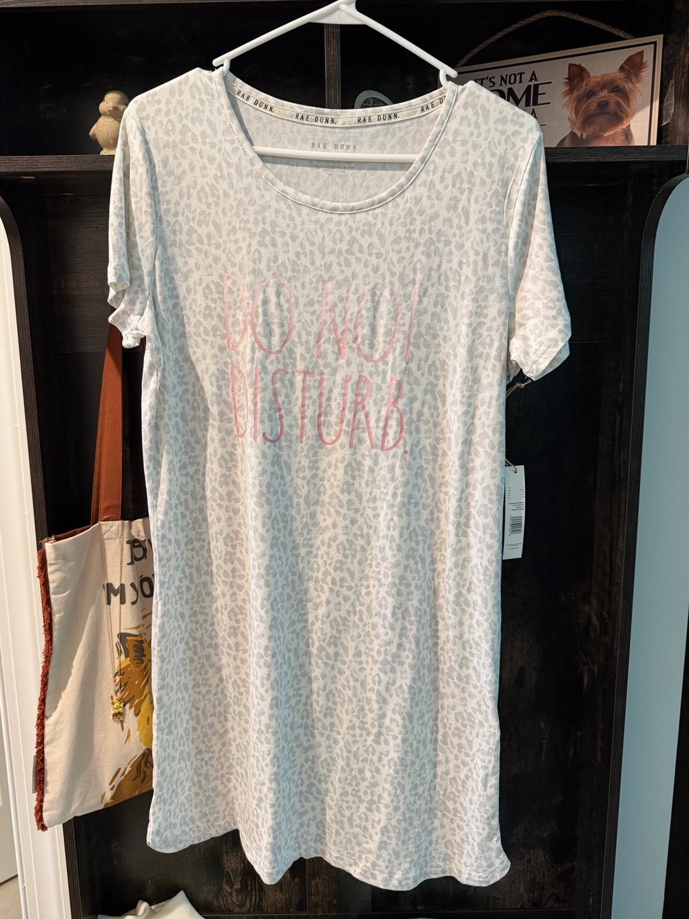 Rae Dunn Sleep Tee - "Do Not Disturb" M